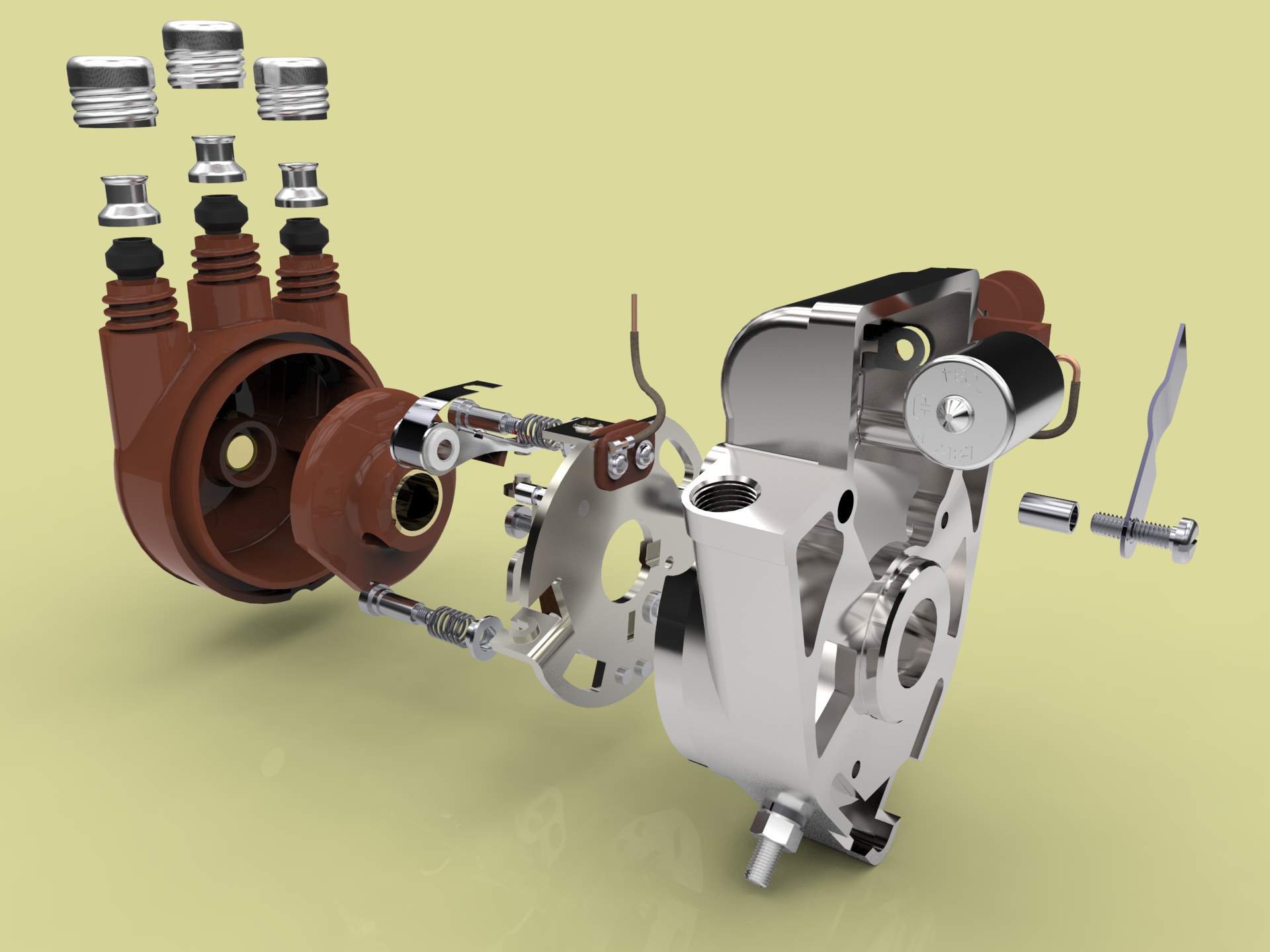 摩托车分配器总成